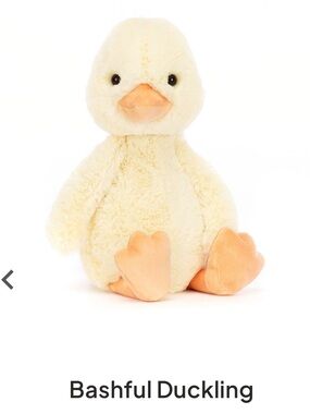 Jellycat Retired Bashful Duckling Medium 12 inch